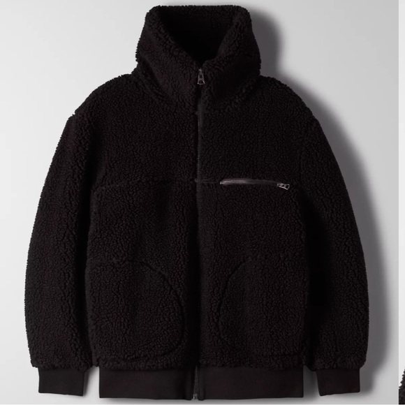 Aritzia Wilfred Free Teddy Jacket - Picture 2 of 7